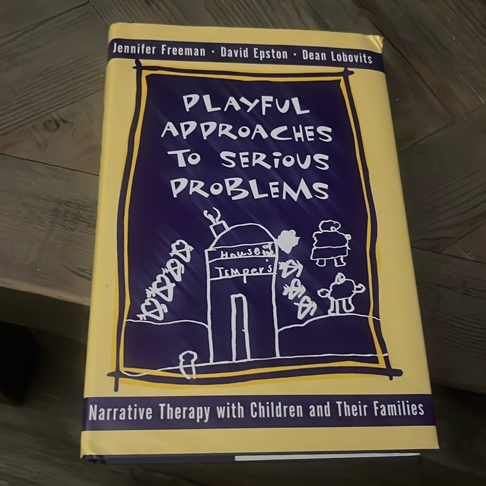 Playful Approaches to Serious Problems. Hardcover book.